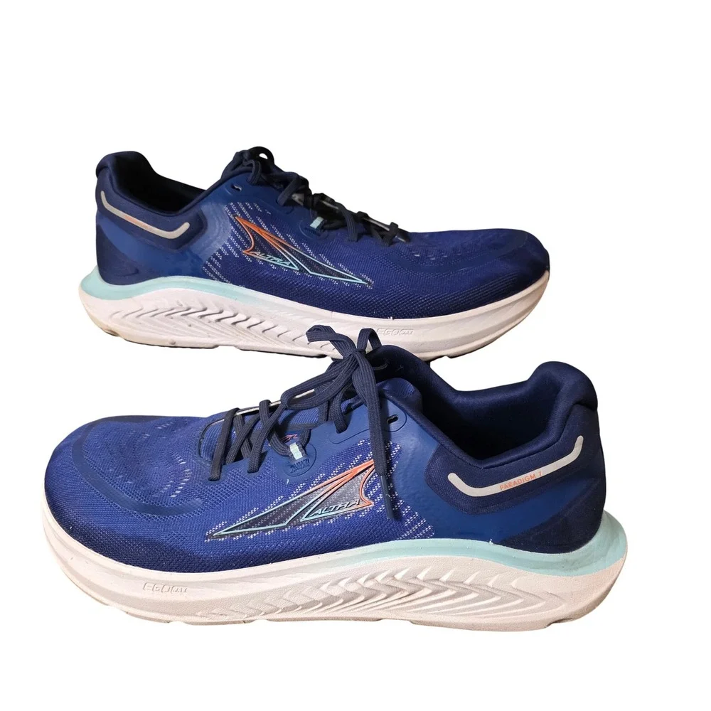Altra Paradigm 7 Mens Running Shoes Navy Blue AL0A82C5440 Size 11